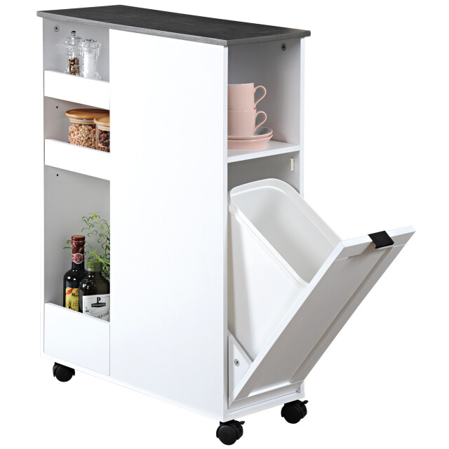Kesper Smalle keukentrolley voor nis 60x25x86 cm - 3178565 large