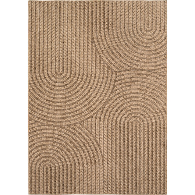 Muratap Timber buitenkleed – japandi, indoor & outdoor, jute-look vloerkleed, 3178484 large