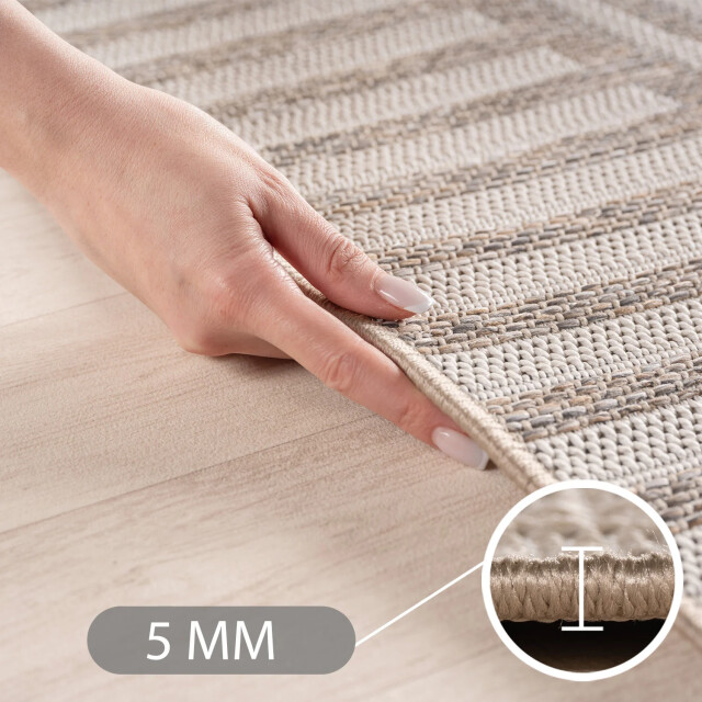Muratap Desert buitenkleed – outdoor vloerkleed, boho look, weer- & uv-bestendig - 3178447 large