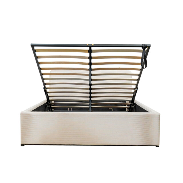 CaliCosy Opbergbed 160x200 cm met hoofdbord bekleed met livy 3178006 large