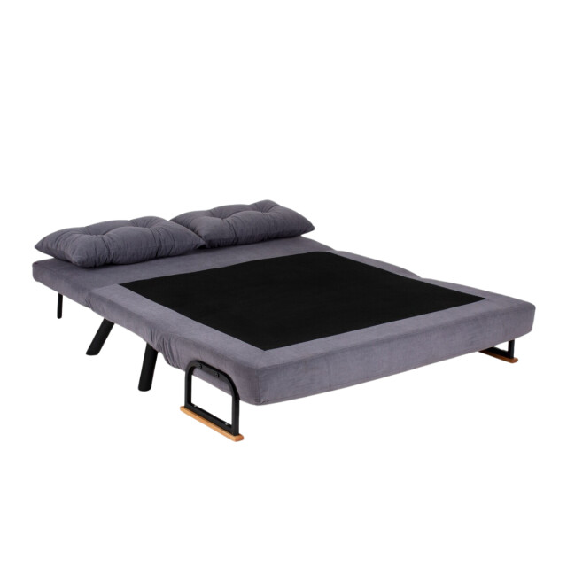 CaliCosy Slaapbank voor 2 personen in stof met metalen poten l133 cm sando 3178533 large