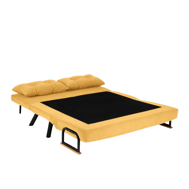 CaliCosy Slaapbank voor 2 personen in stof met metalen poten l133 cm sando 3178538 large