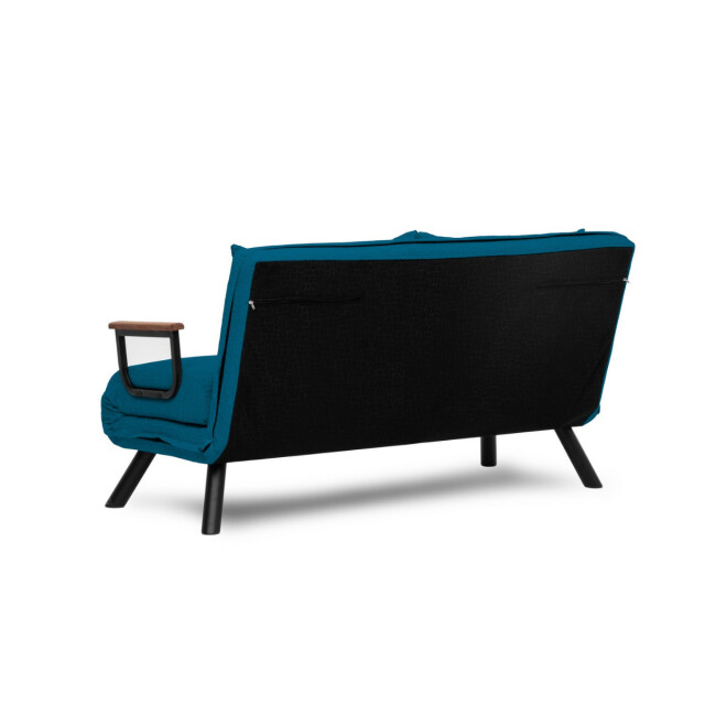 CaliCosy Slaapbank voor 2 personen in stof met metalen poten l133 cm sando 3178535 large