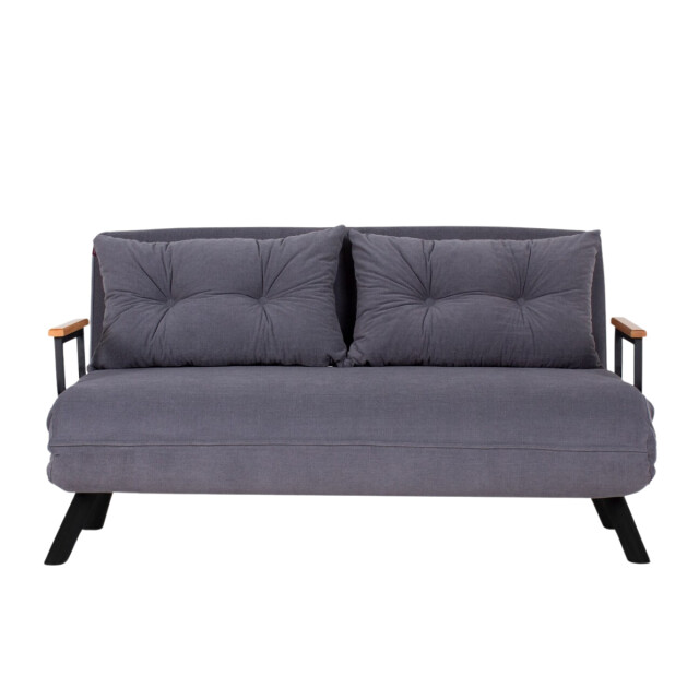 CaliCosy Slaapbank voor 2 personen in stof met metalen poten l133 cm sando 3178533 large