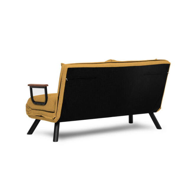 CaliCosy Slaapbank voor 2 personen in stof met metalen poten l133 cm sando 3178538 large