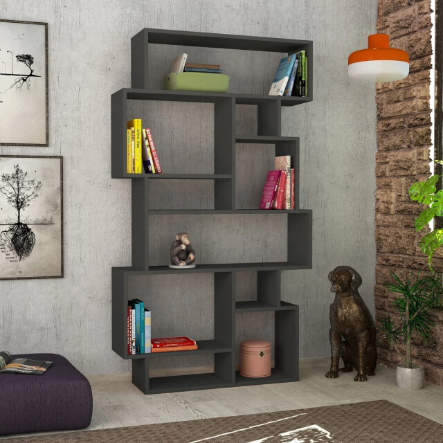 CaliCosy Boekenkast met vakken h168,5 cm karmato 3178376 large