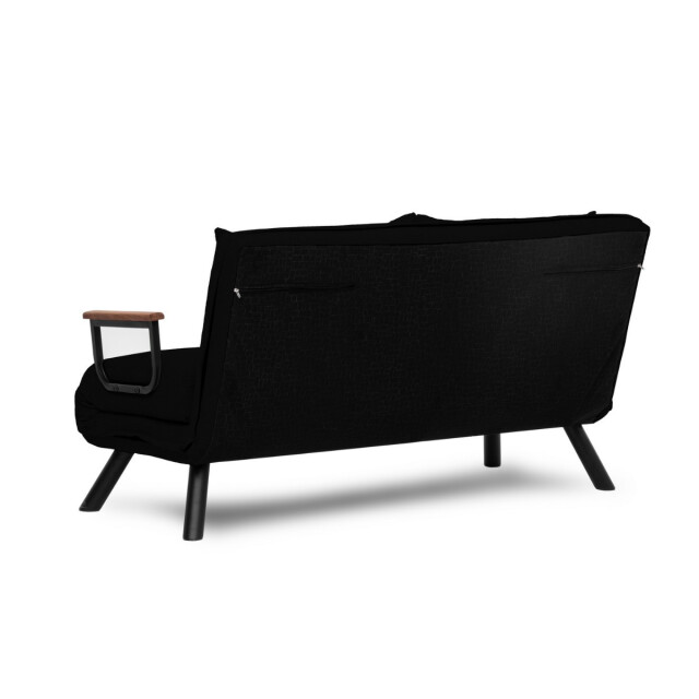 CaliCosy Slaapbank voor 2 personen in stof met metalen poten l133 cm sando 3178536 large