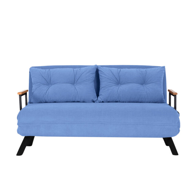 CaliCosy Slaapbank voor 2 personen in stof met metalen poten l133 cm sando 3178537 large