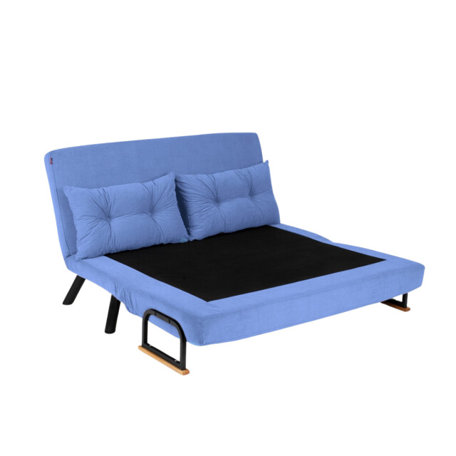 CaliCosy Slaapbank voor 2 personen in stof met metalen poten l133 cm sando 3178537 large