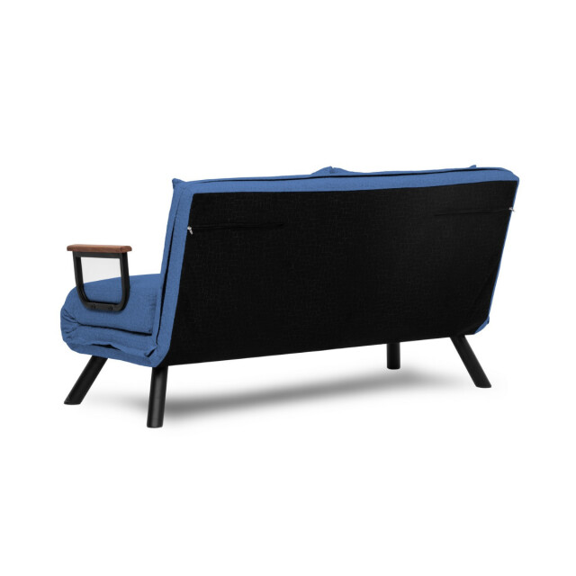 CaliCosy Slaapbank voor 2 personen in stof met metalen poten l133 cm sando 3178537 large