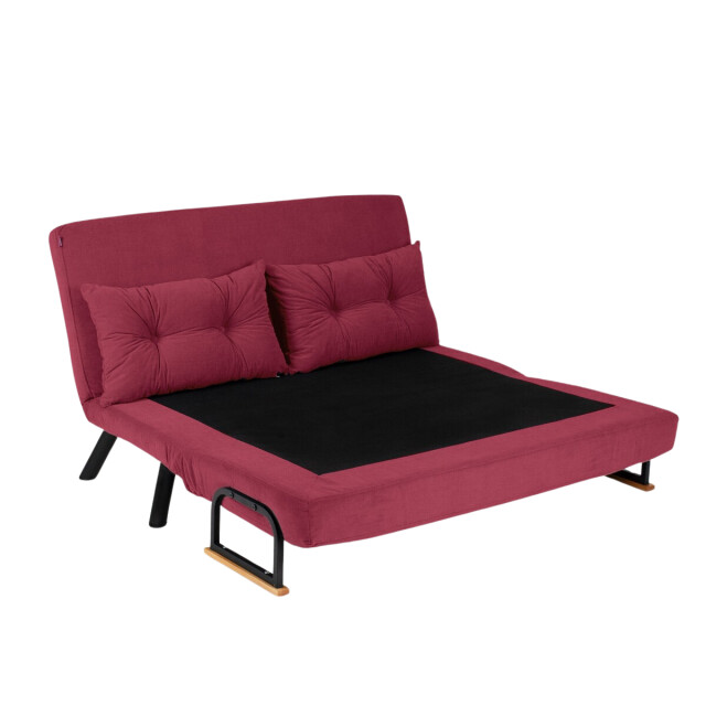 CaliCosy Slaapbank voor 2 personen in stof met metalen poten l133 cm sando 3178539 large