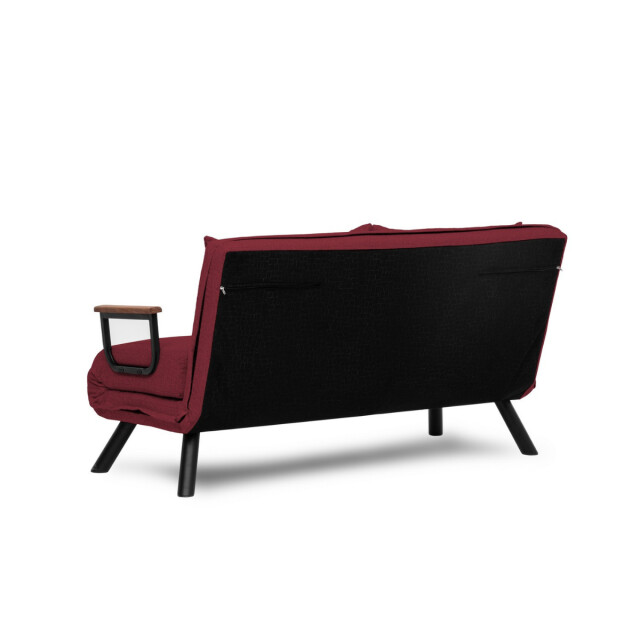 CaliCosy Slaapbank voor 2 personen in stof met metalen poten l133 cm sando 3178539 large
