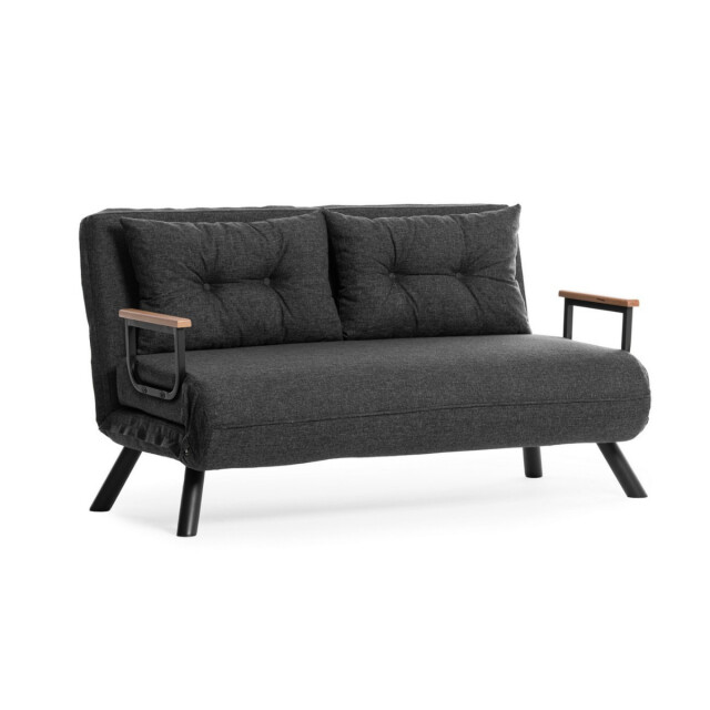 CaliCosy Slaapbank voor 2 personen in stof met metalen poten l133 cm sando 3178540 large
