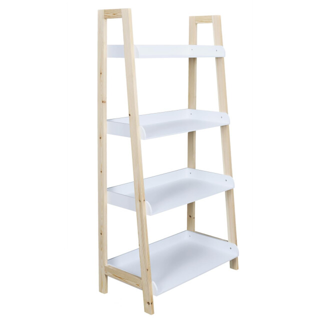 Home Deco Factory Wandrek 4 lagen 60x30x117 cm wit 3178563 large