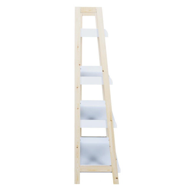 Home Deco Factory Wandrek 4 lagen 60x30x117 cm wit 3178563 large