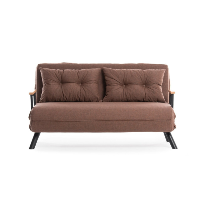 CaliCosy Slaapbank voor 2 personen in stof met metalen poten l133 cm sando 3178542 large