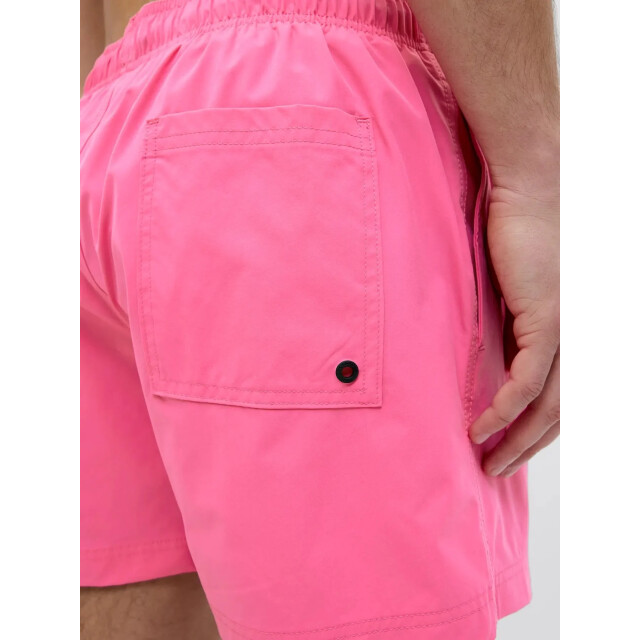 Jack & Jones Heren zwemshort jpstmaui jjswim effen roze 12272776-Fandango Pink large