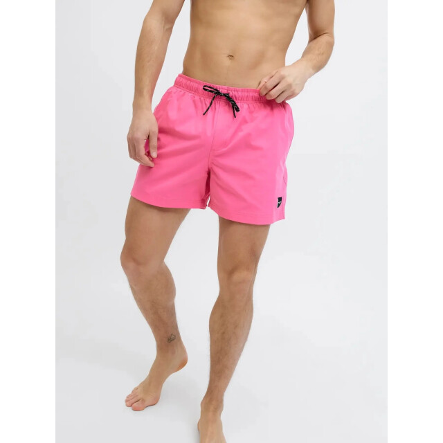 Jack & Jones Heren zwemshort jpstmaui jjswim effen roze 12272776-Fandango Pink large