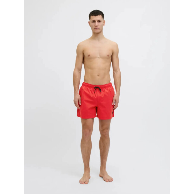 Jack & Jones Heren zwemshort jpstmaui jjswim effen 12272776-True Red large