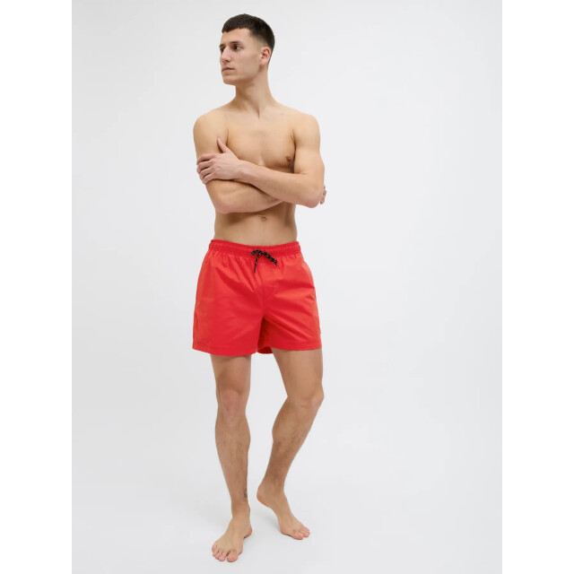 Jack & Jones Heren zwemshort jpstmaui jjswim effen 12272776-True Red large