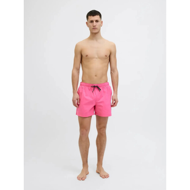 Jack & Jones Heren zwemshort jpstmaui jjswim effen roze 12272776-Fandango Pink large