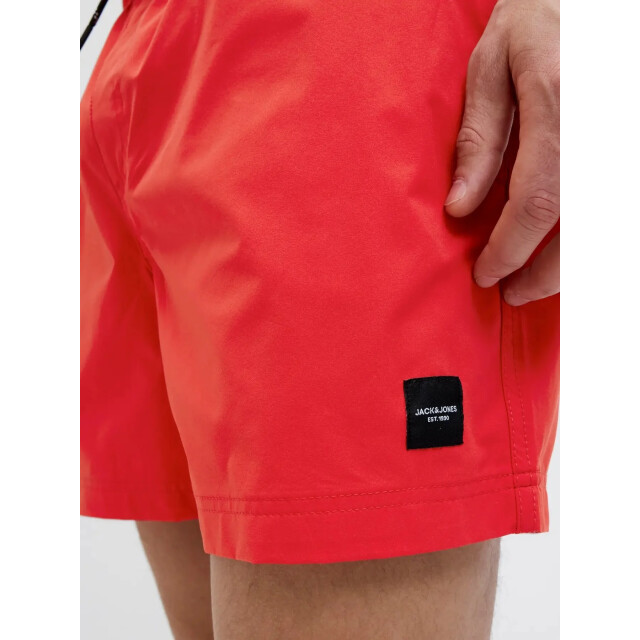 Jack & Jones Heren zwemshort jpstmaui jjswim effen 12272776-True Red large