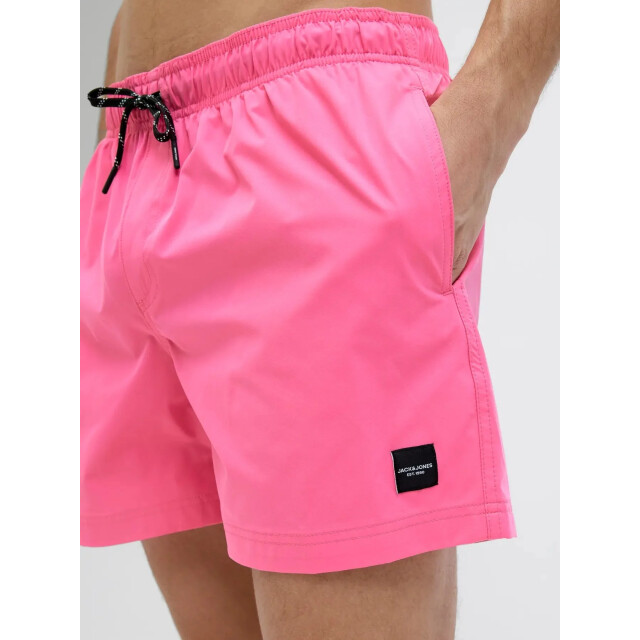 Jack & Jones Heren zwemshort jpstmaui jjswim effen roze 12272776-Fandango Pink large