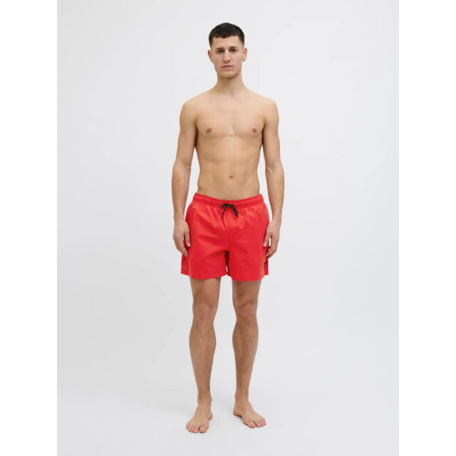 Jack & Jones Heren zwemshort jpstmaui jjswim effen 12272776-True Red large