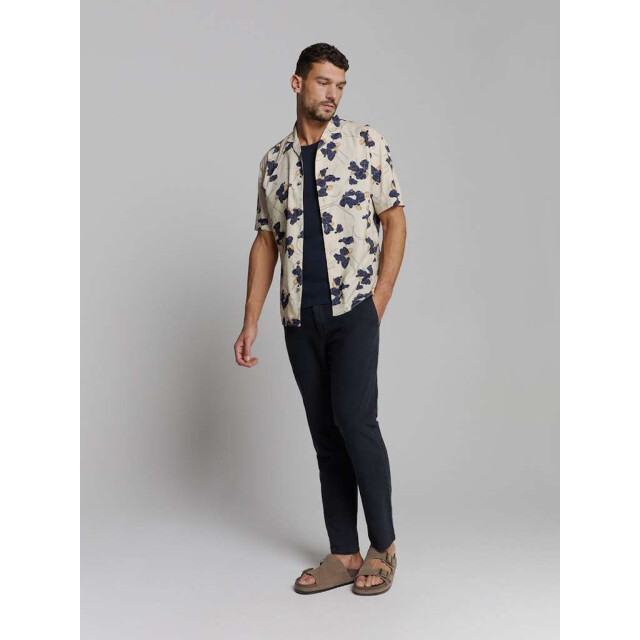 No Excess Shirt short sleeve revers collar al cement 27440346-122 large