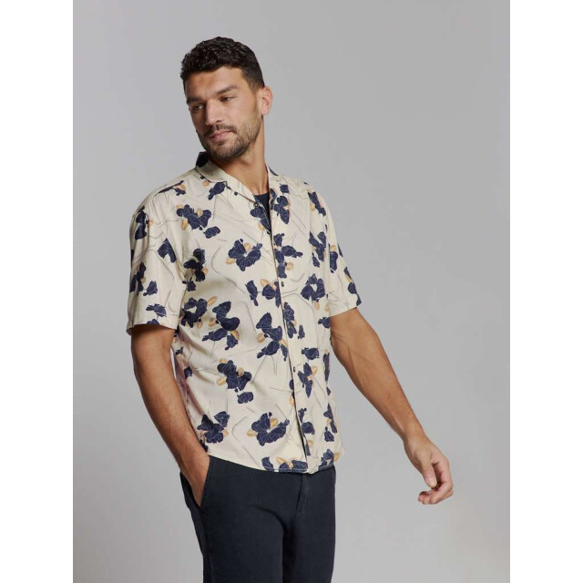 No Excess Shirt short sleeve revers collar al cement 27440346-122 large