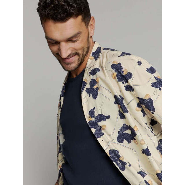 No Excess Shirt short sleeve revers collar al cement 27440346-122 large