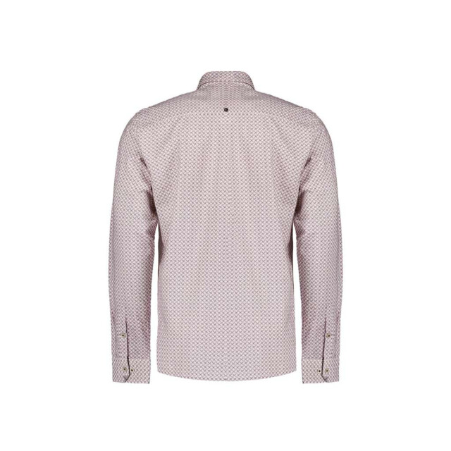 No Excess Shirt allover printed mauve 27400209-146 large