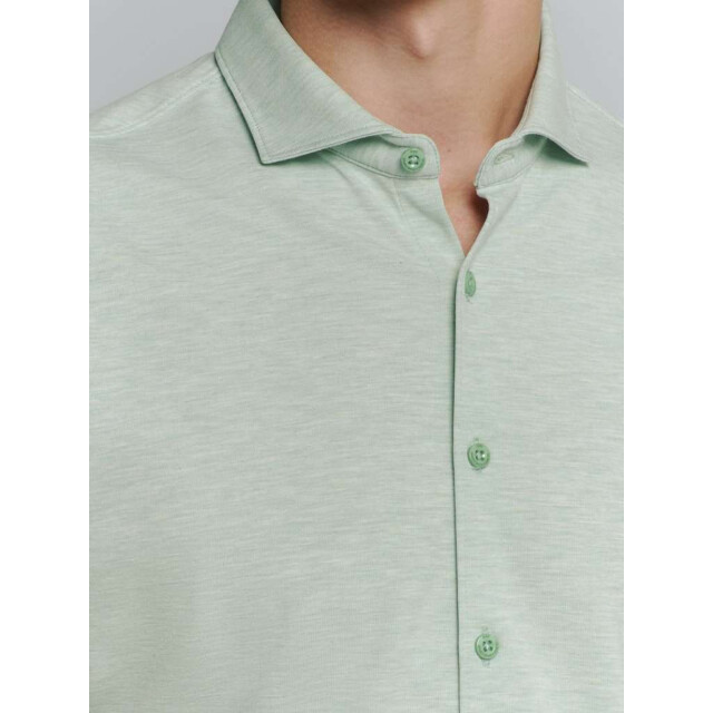 No Excess Shirt short sleeve jersey melange s mint 27420381-058 large