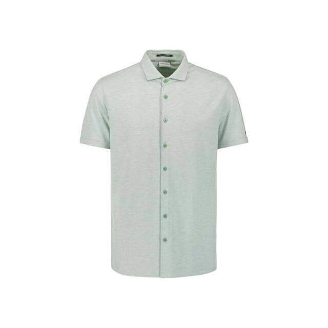 No Excess Shirt short sleeve jersey melange s mint 27420381-058 large