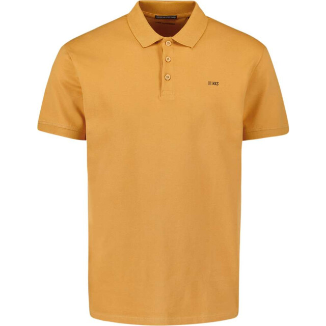 No Excess Polo pique solid stretch yellow 27390260SN-070 large