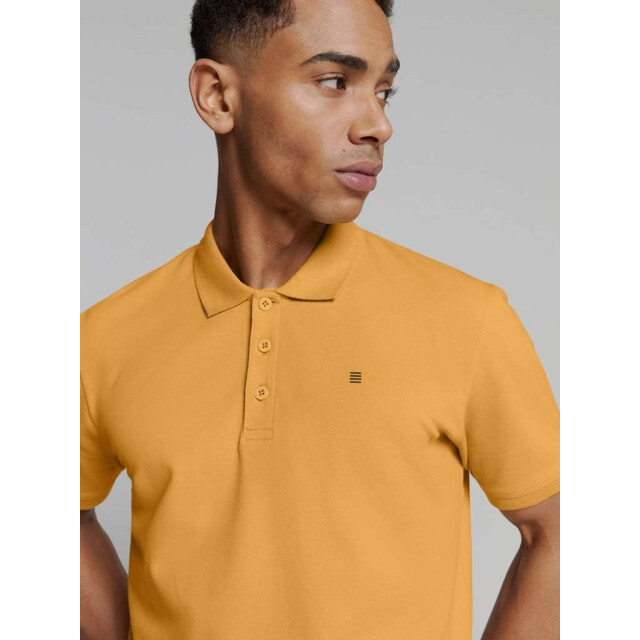 No Excess Polo pique solid stretch yellow 27390260SN-070 large