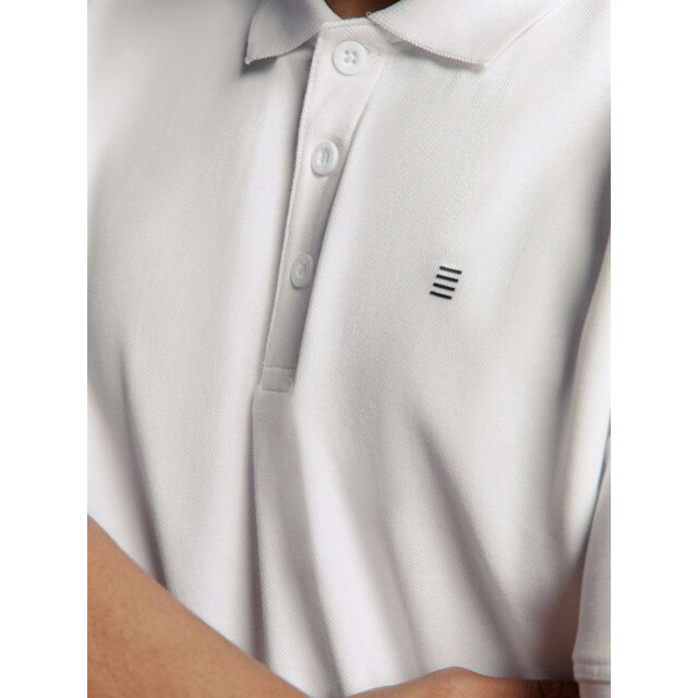 No Excess Polo pique solid stretch white 27390260SN-010 large