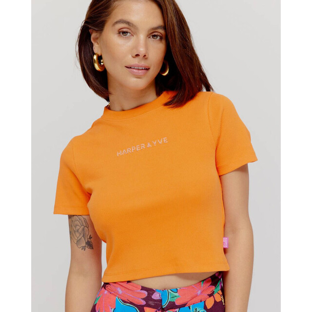 Harper & Yve Top korte mouw hs25y307 demmy Harper & Yve Top korte mouw HS25Y307 DEMMY large