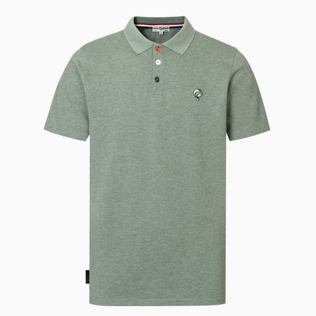Q1905 Polo shirt willemstad licht melange QM2653909-965-1 large
