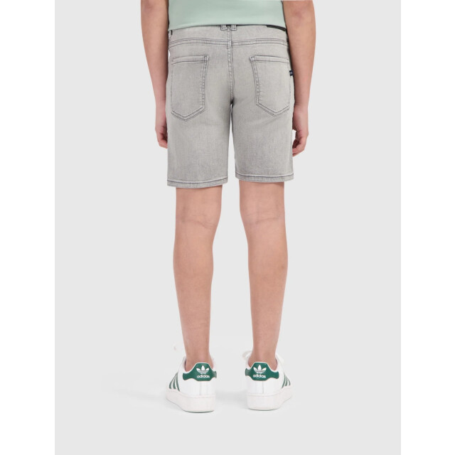 Ballin Amsterdam Zomer jeans short jongens - jaxx regular fit K1401-87-grijs large