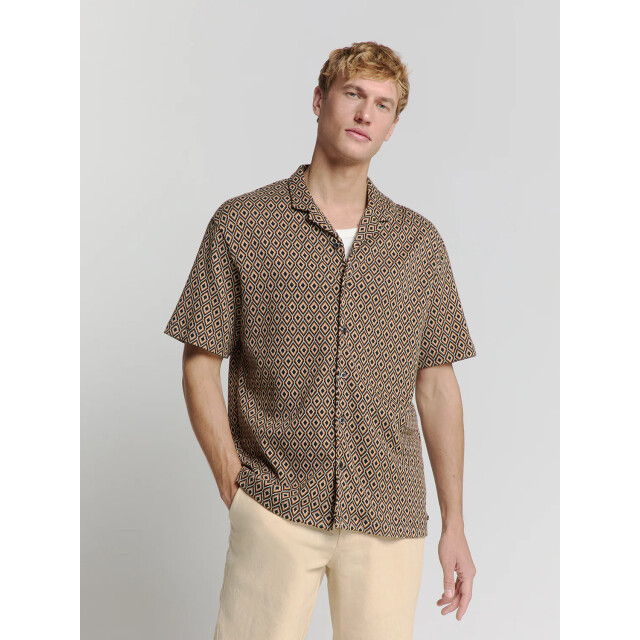 No Excess Heren overhemd 28490485 048 caramel No Excess 28490485 048Sand large