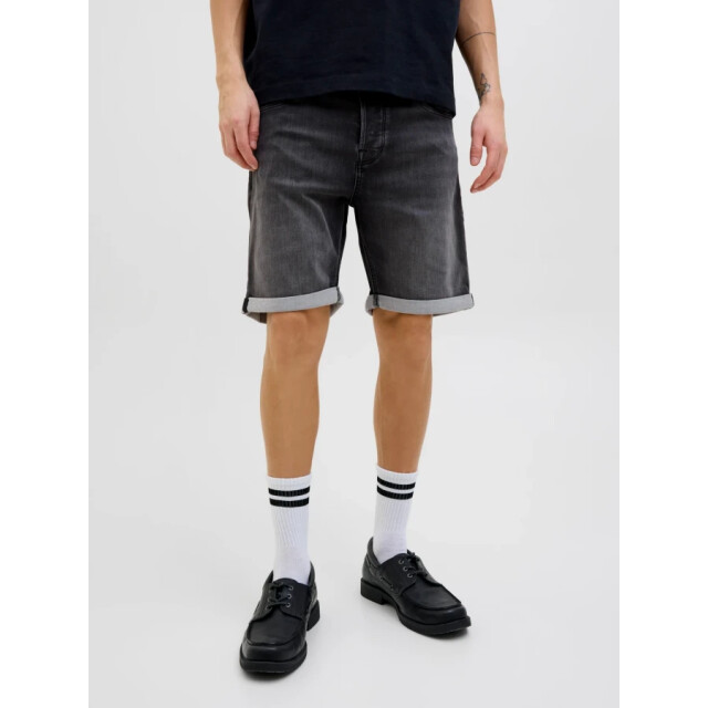 Jack & Jones 12269501 rick icon ge 062 black  denim heren short GE 062 Black Denim/12269501 RICK ICON large