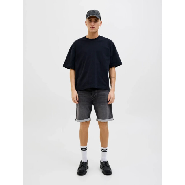 Jack & Jones 12269501 rick icon ge 062 black  denim heren short GE 062 Black Denim/12269501 RICK ICON large