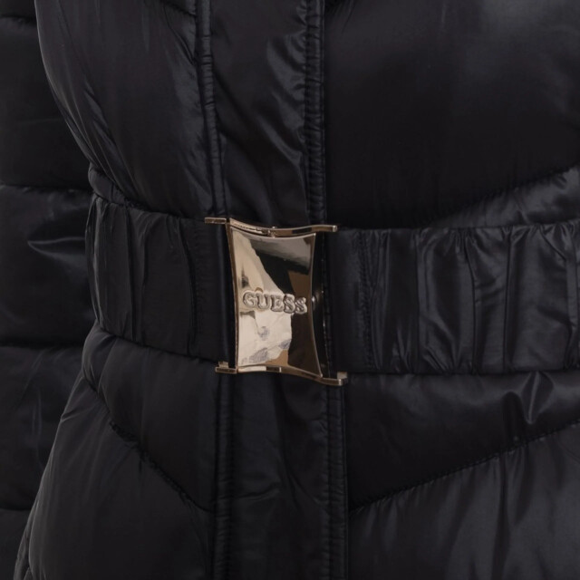 Guess Lang jas Guess Zwart Lang Jas large