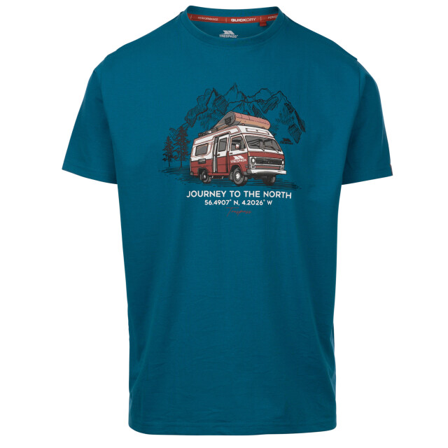 Trespass Heren tokso t-shirt UTTP6957_bondiblue large