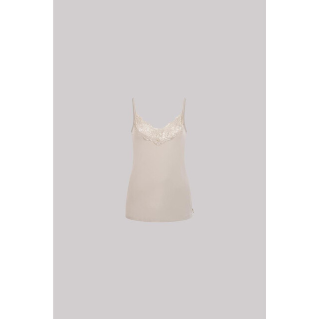 Jansen Amsterdam Alora ss25 hemdje tc 103 spaghetti with lace sand TC 103 large