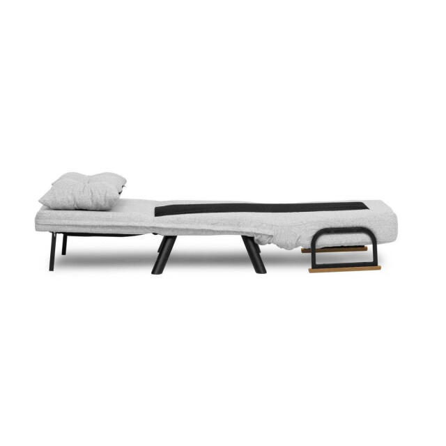 CaliCosy Converteerbare fauteuil in badstof met metalen poten l67 cm sando 3178546 large