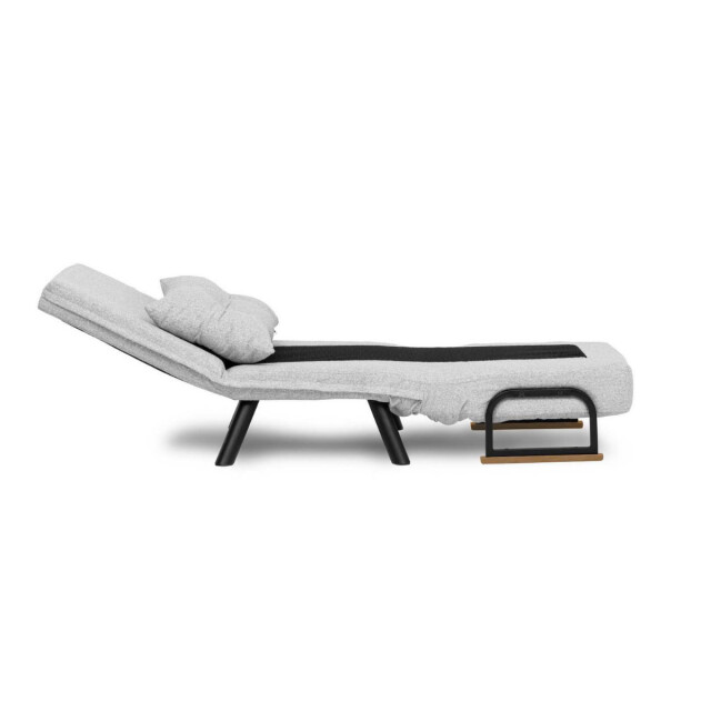 CaliCosy Converteerbare fauteuil in badstof met metalen poten l67 cm sando 3178546 large