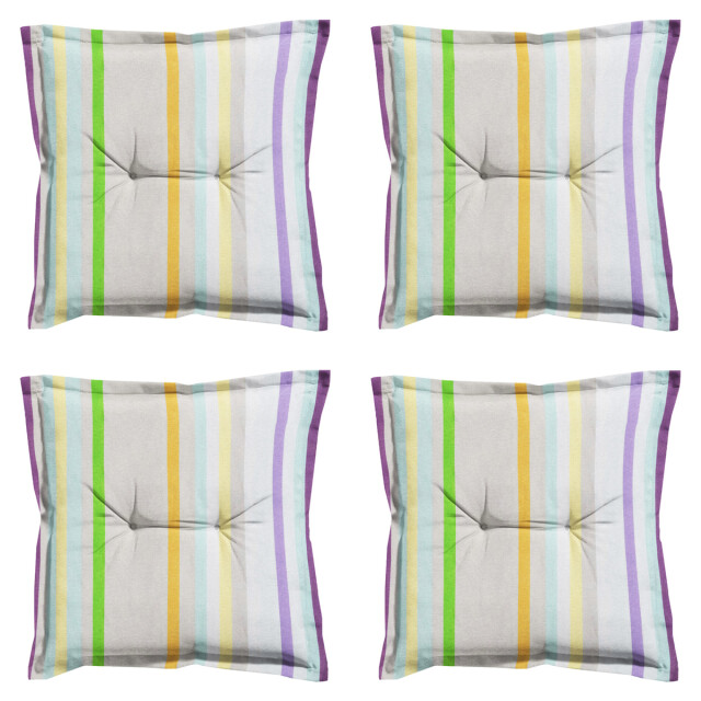 Madison zitkussen righe purple ca. 50x50 cm set van 4 3083295 large