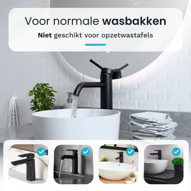 Mirlux Wastafelkraan wc zwart [nyx] 3083778 large